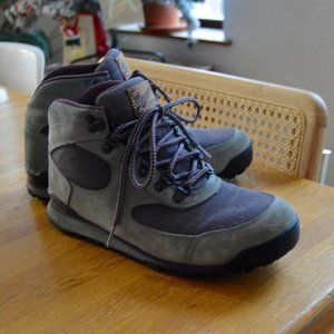 Danner Women's Lace Up Boots - Gray and Purple